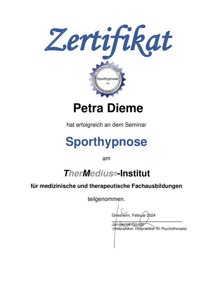 dieme petra zertifikat